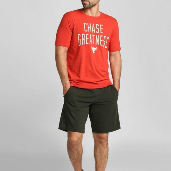 Under Armour Project Rock Chase Greatness T-Shirt - Picture 5 of 6